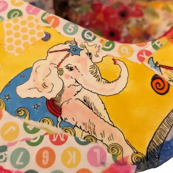 OOAK Handcrafted wood highchair. Signed original one of a kind art - Picture 15 of 16